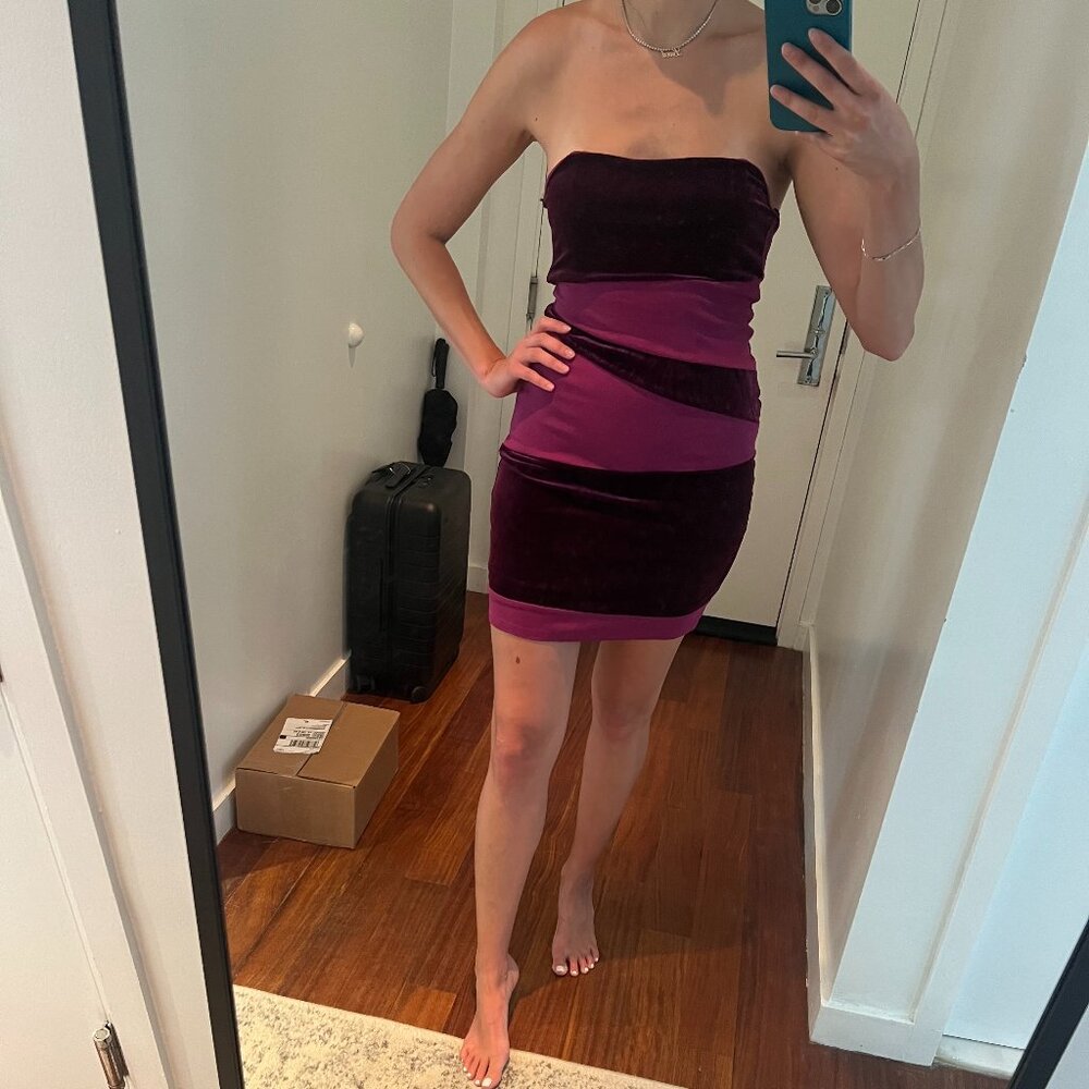 Ella Moss Strapless mini dress